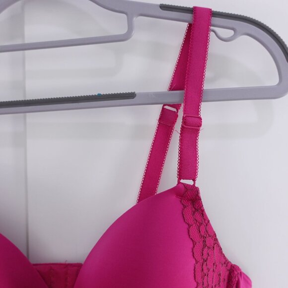 NWOT Maidenform One Fab Fit 2.0 T-Shirt Shaping Underwire Bra Pink Size 36B - Picture 5 of 6